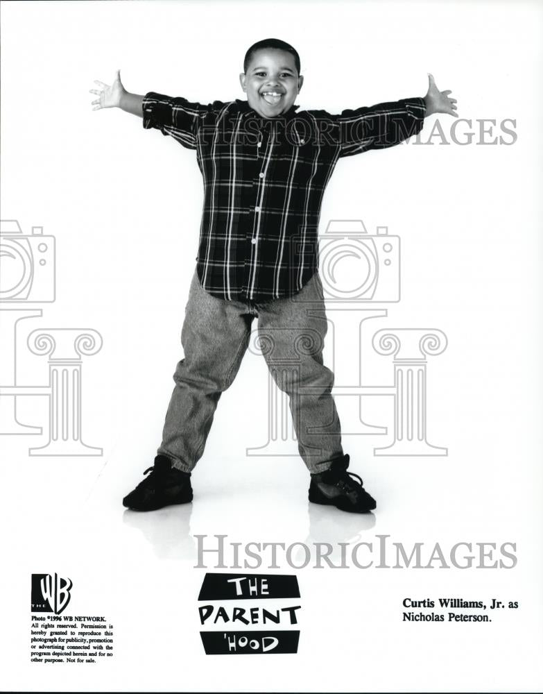 1996 Press Photo Curtis Williams, Jr. in The Parent &#39;Hood - cvp32881 - Historic Images