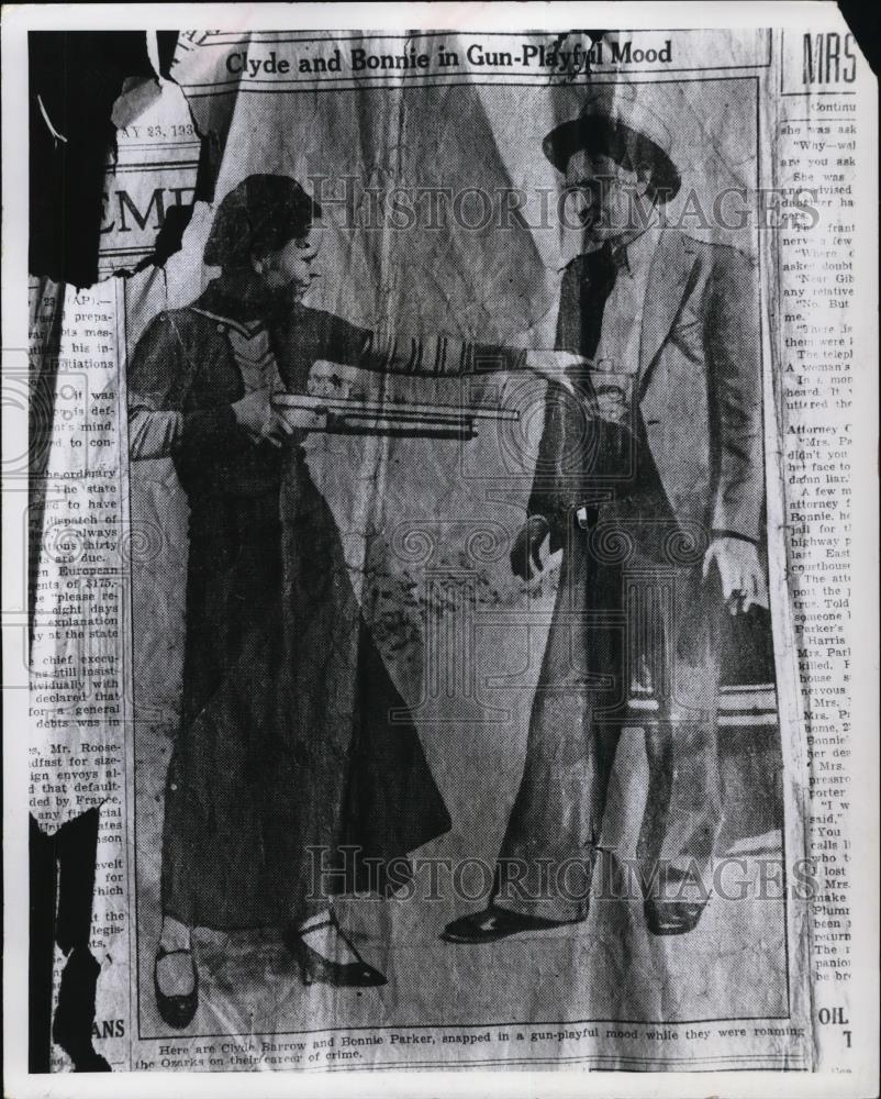 1967 Press Photo Movie Bonnie and Clyde - cvp31389 - Historic Images