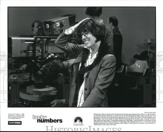 Undated Press Photo Director Nora Ephron in "Lucky Numbers" - cvp39008 - Historic Images