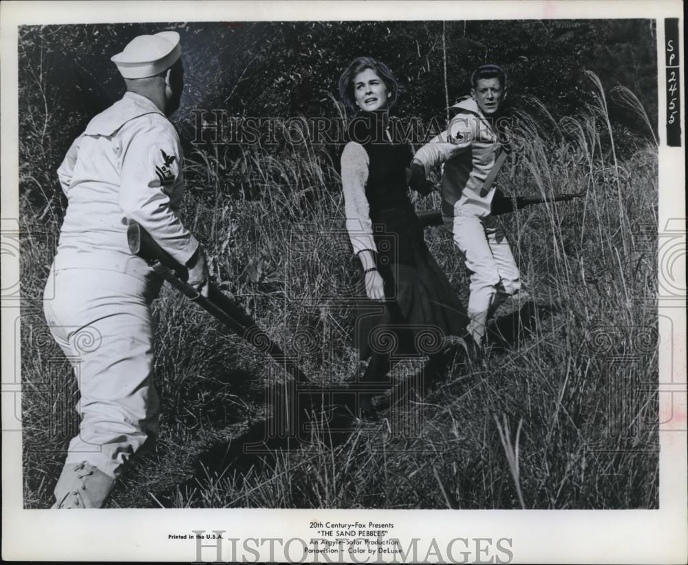 1967 Press Photo Steve McQueen In Sand Pebbles - cvp39692 - Historic Images