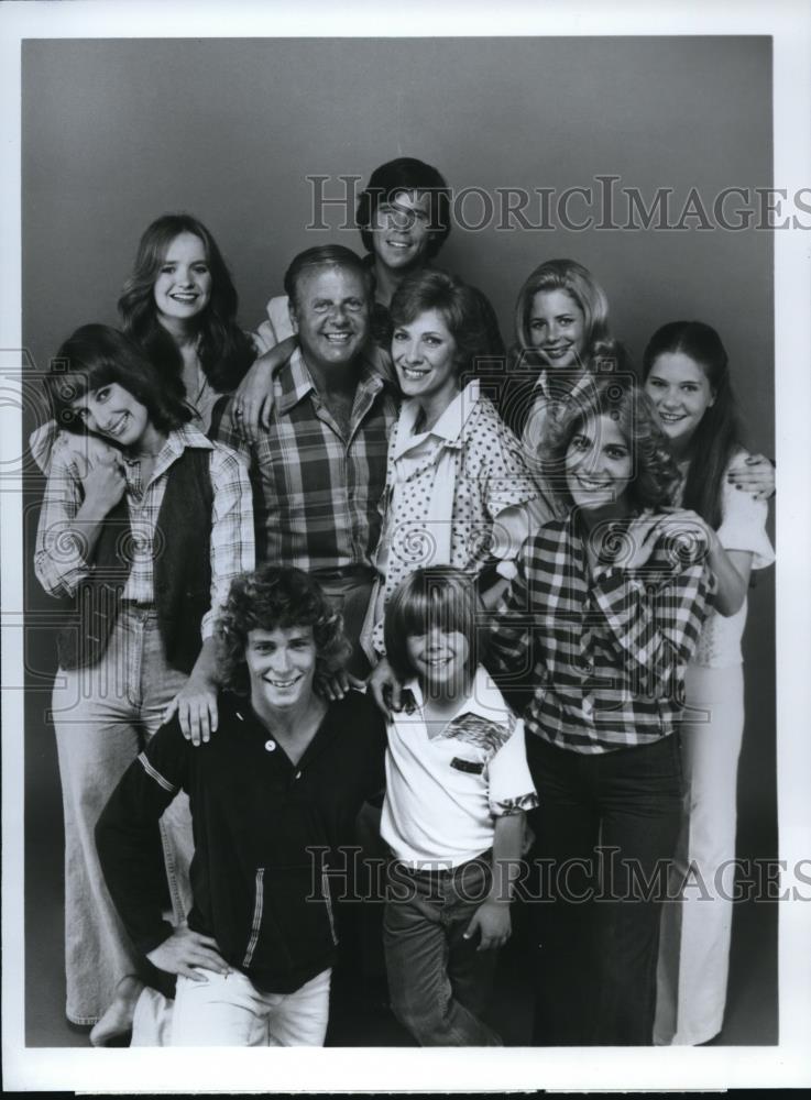 1978 Press Photo The Bradford Family of Eight is Enough - cvp34246 - Historic Images
