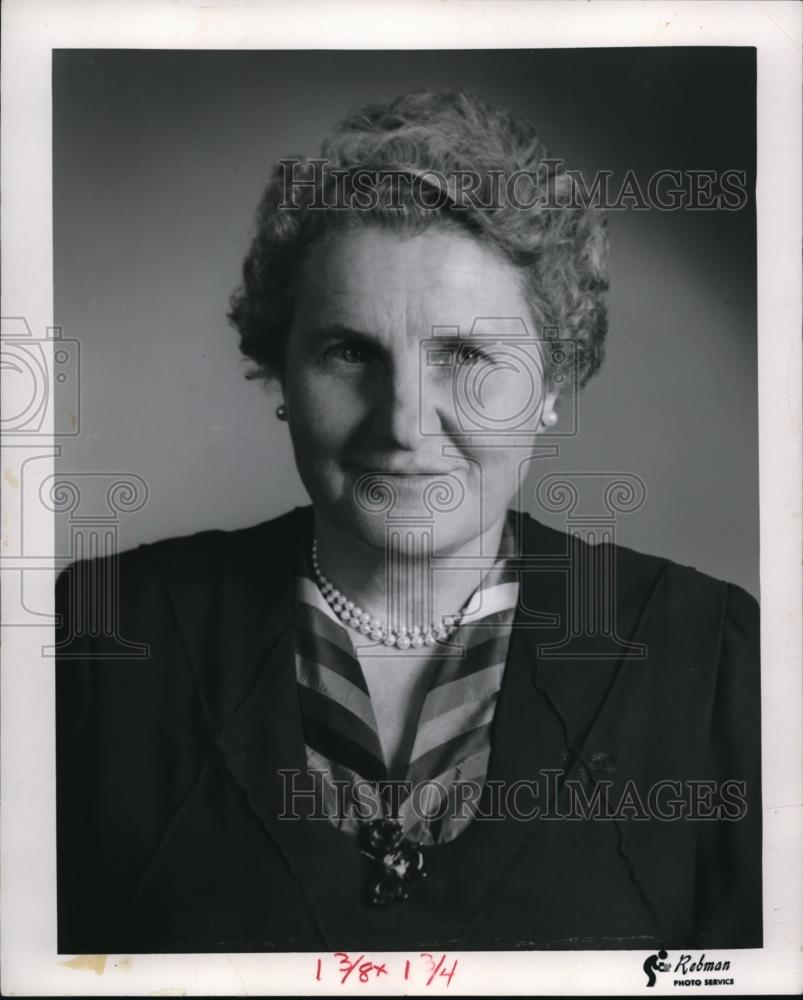 1961 Wire Photo Mrs R Livingston Ireland, Civic &amp; Social leader, died at age 66 - Historic Images