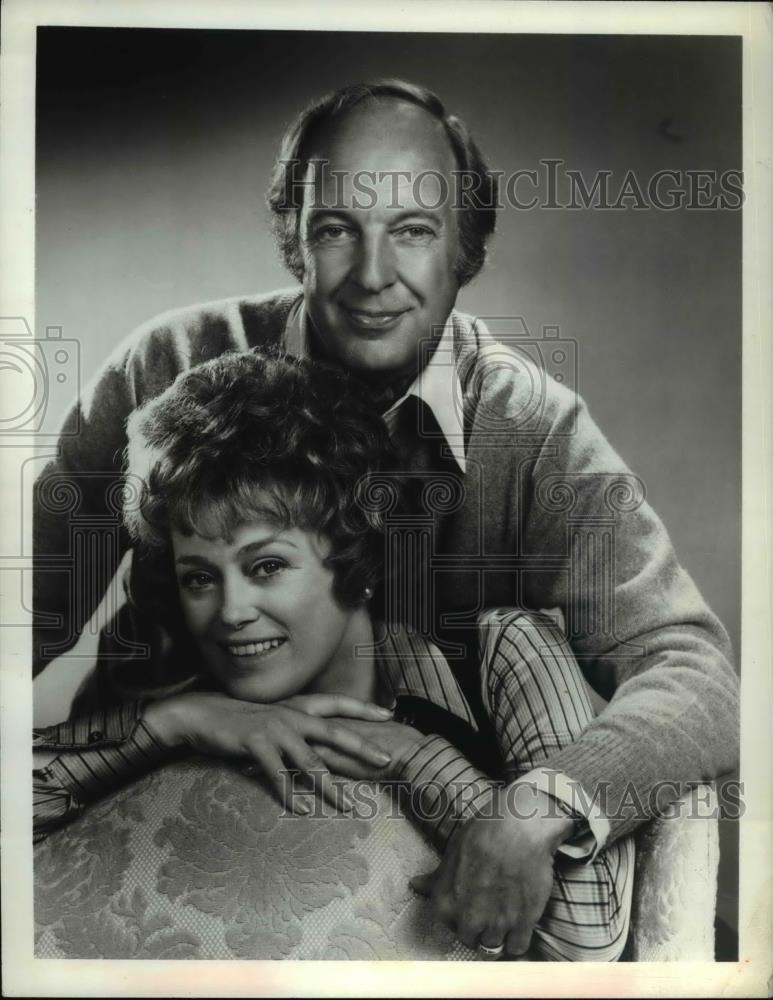 1974 Press Photo Conrad Bain and Rue McClanahan star in Maude - cvp35394 - Historic Images