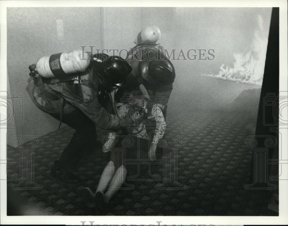 1973 Press Photo &quot;Firehouse&quot; - cvp33464 - Historic Images