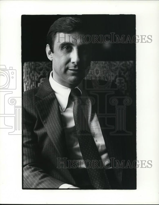Undated Press Photo Paul Russo Ambassador of the United States to Barbados. - Historic Images