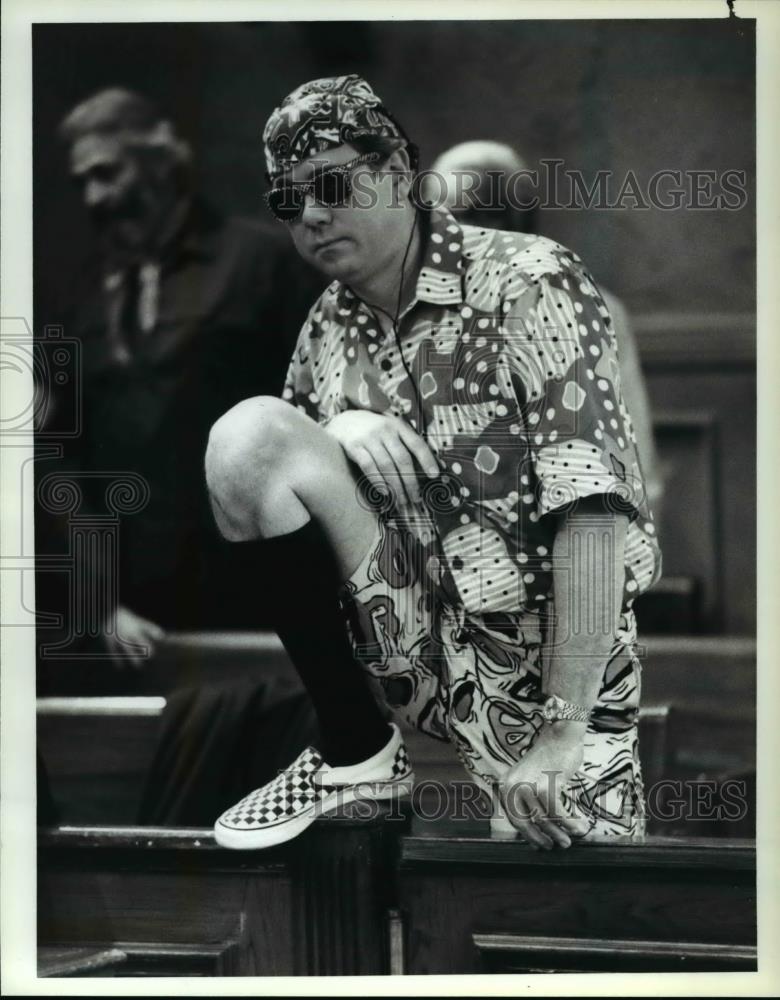 1987 Press Photo John Larroquette in Night Court - cvp34864 - Historic Images