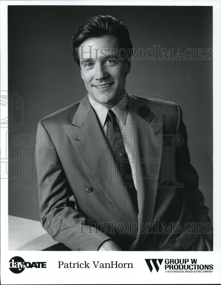 Undated Press Photo Patrick VanHorn host on Day and Date - cvp41184 - Historic Images