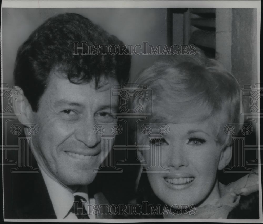 1967 Wire Photo Baby daughter born to actress Connie Stevens & Eddie Fisher - Historic Images