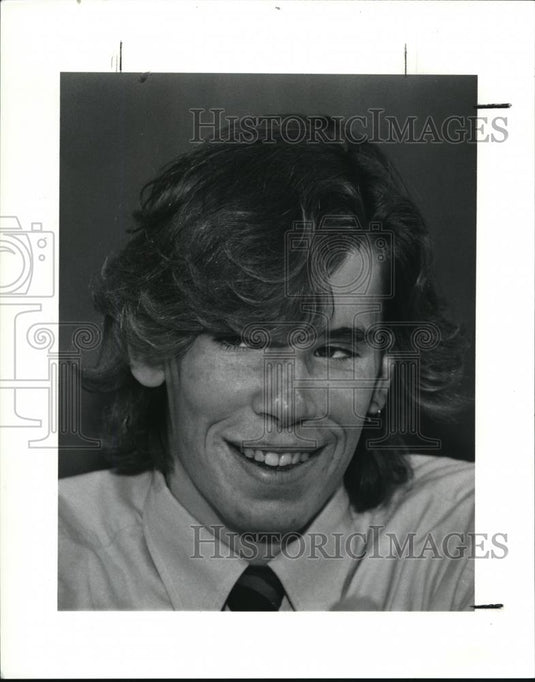1991 Press Photo Brant Silver, Cleveland Heights HS student - cva41218 - Historic Images