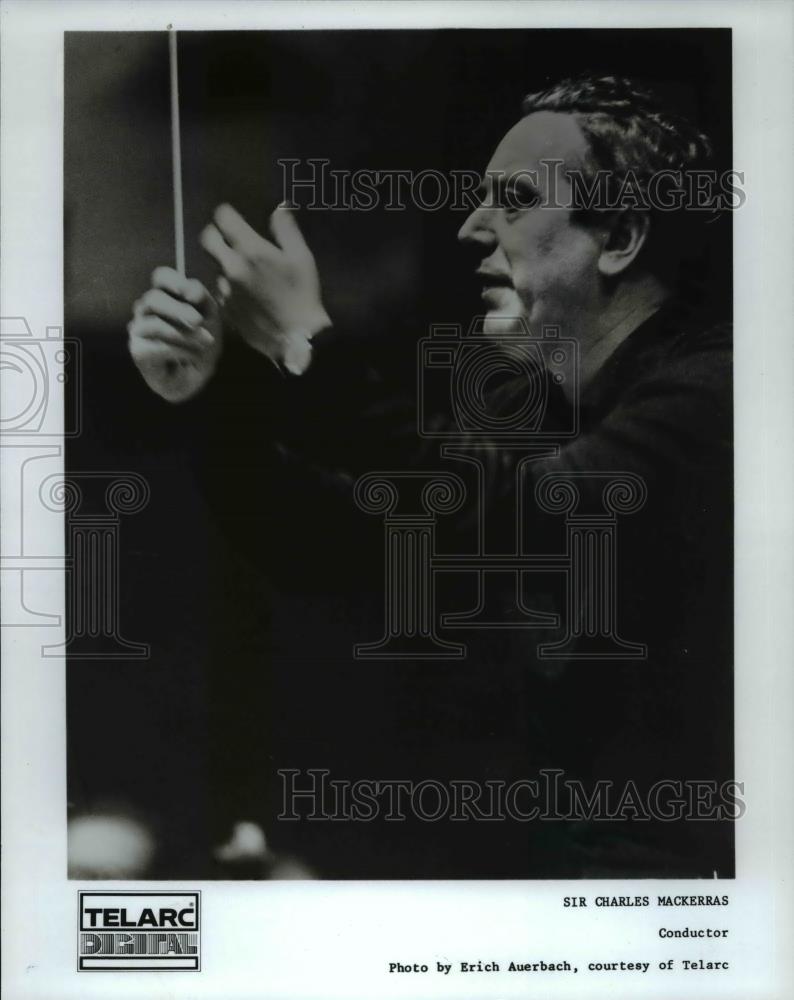 1987 Press Photo Sir Charles Mackerras Conductor - cvp35790 - Historic Images