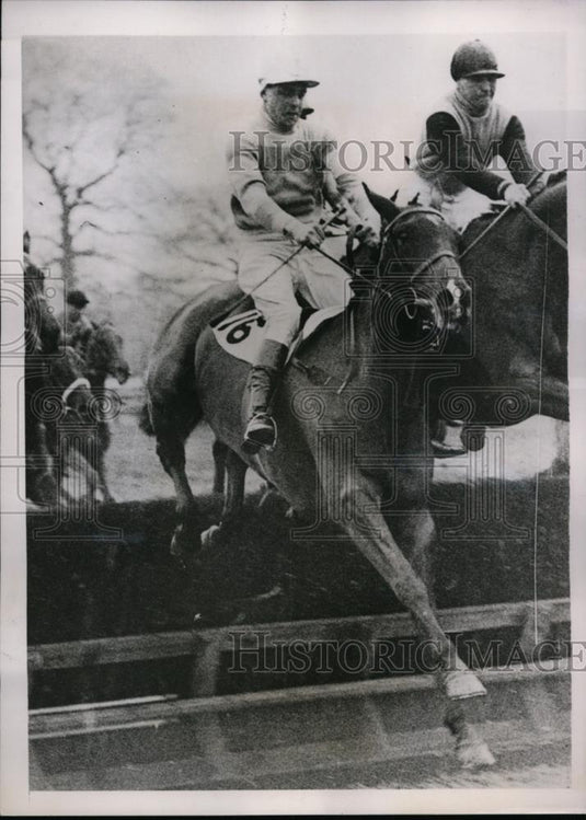 1936 Press Photo Keen Blade an entrant in Grand National at Aintree England - Historic Images