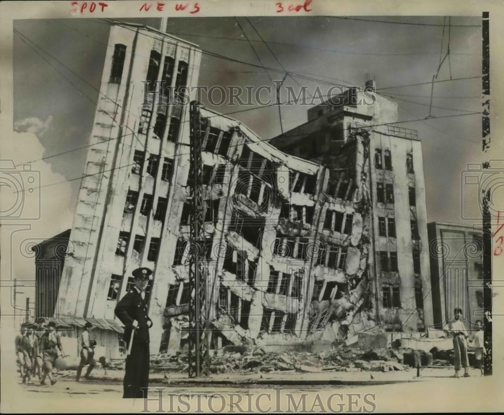 1948 Press Photo fubuki, Japan hurricane damage - nee50497 - Historic Images