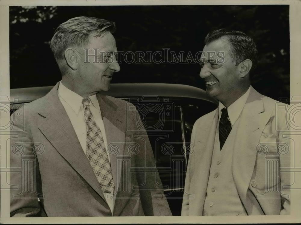 1938 Press Photo Washington, DC: William O Douglas, Robert Jackson - nee69262 - Historic Images