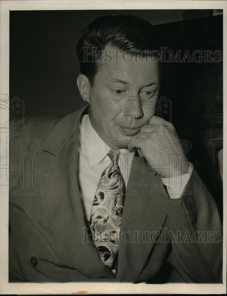 1948 Press Photo Dr Henry Krul Charged with Contributing to Delinquency of Stude - Historic Images