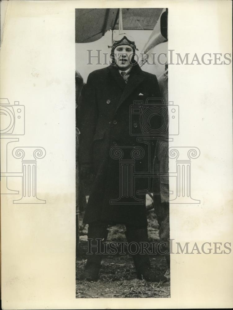 1933 Press Photo Marjorie Macash eloped with Charles Durant(pictured) - Historic Images