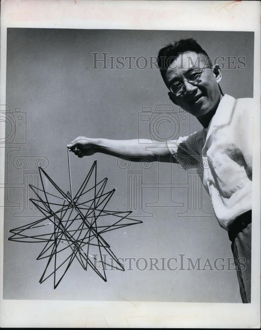 1963 Press Photo H.C.Liu US Department Service Engineer Agriculture - Historic Images
