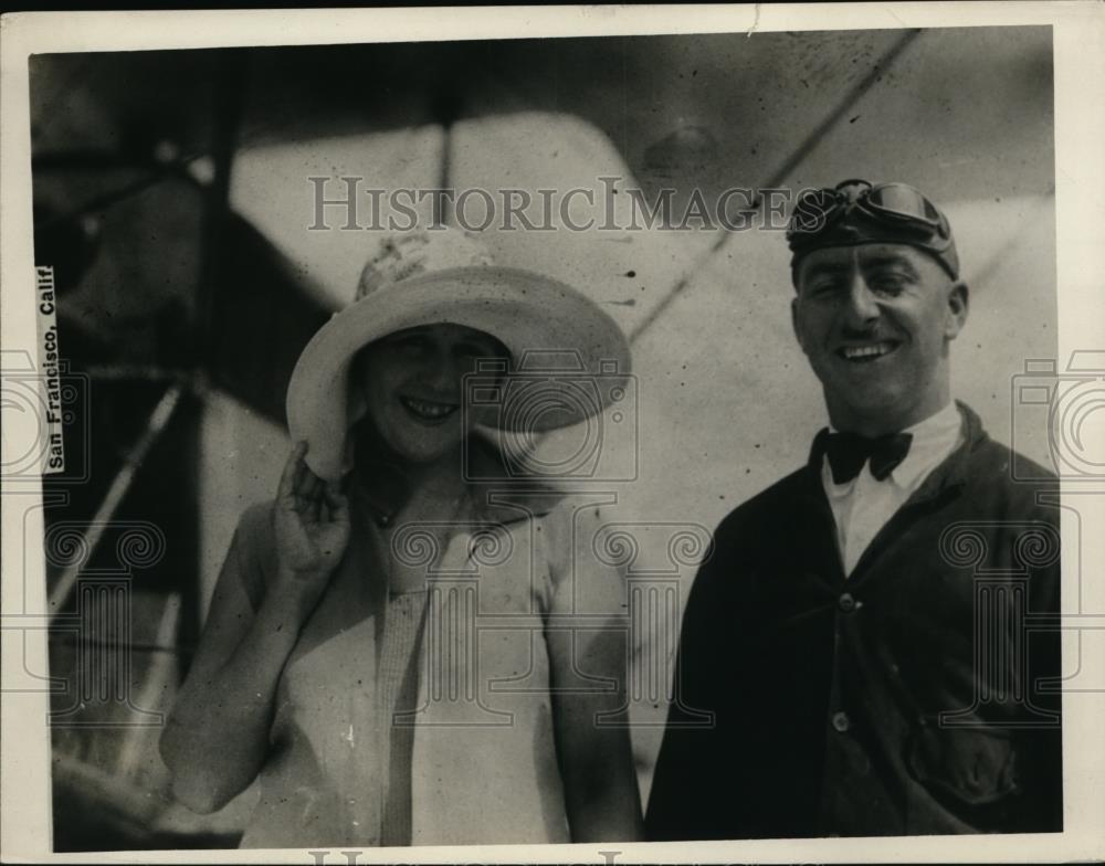 1929 Press Photo Martin Jensen and wife - Historic Images