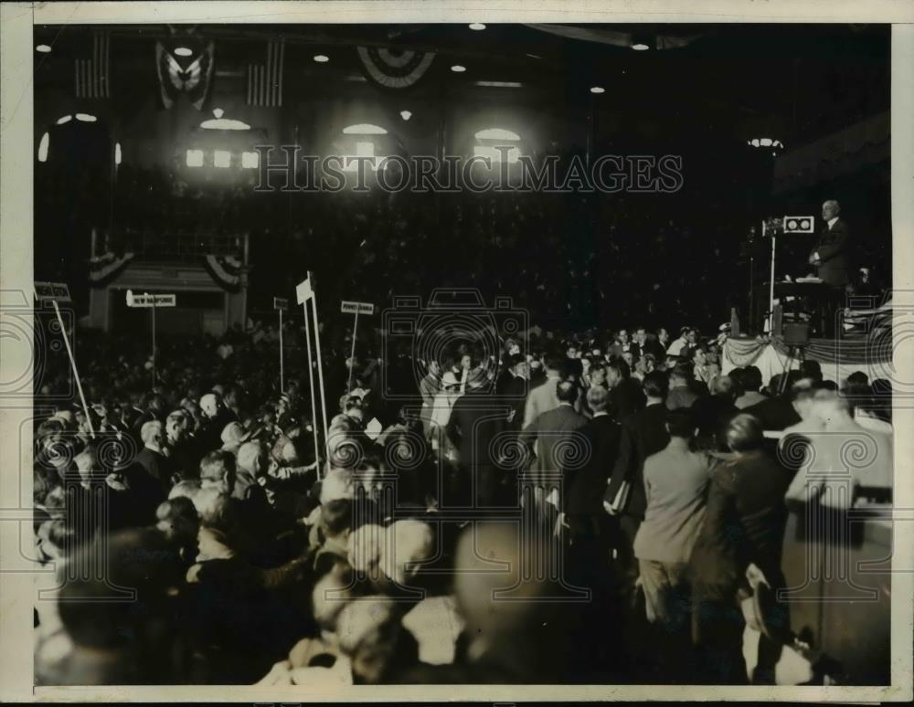 1928 Press Photo President of Columbia University Speaks GOP Convention - Historic Images