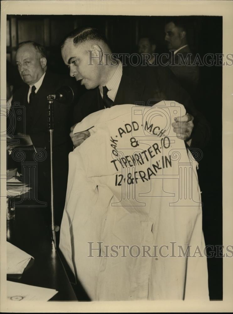 1938 Press Photo President Roosevelt, Washington DC, Trying To Help Recession. - Historic Images