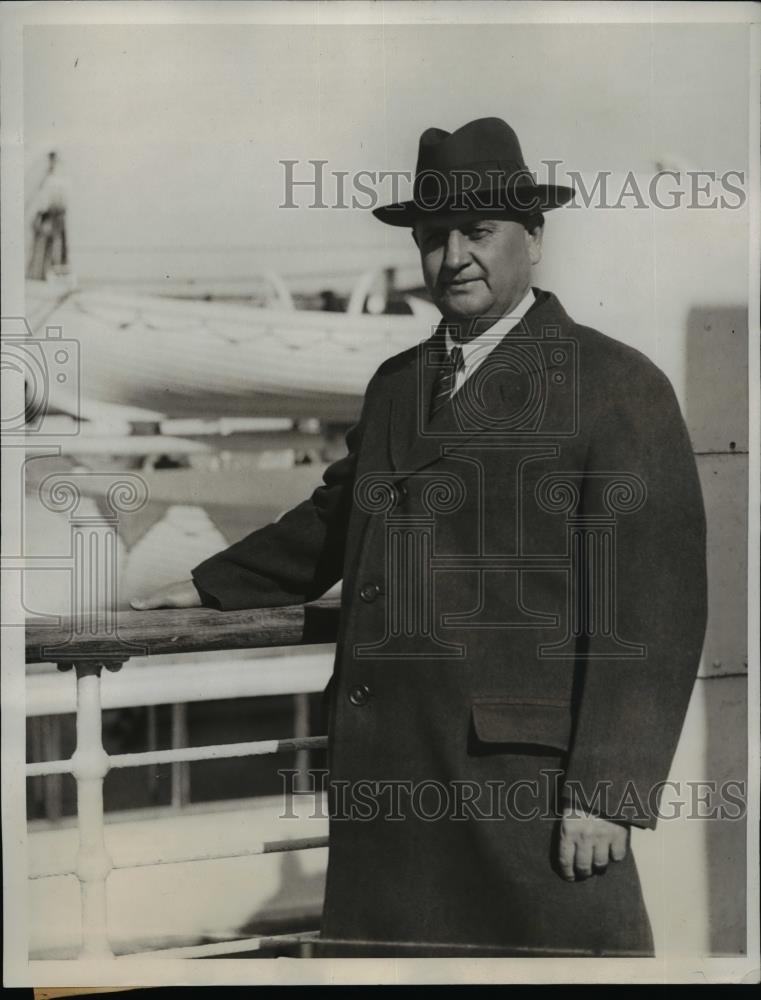 1933 Press Photo Everett Sanders chair of Republican National Committee - Historic Images