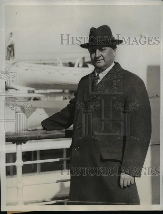 1933 Press Photo Everett Sanders chair of Republican National Committee - Historic Images