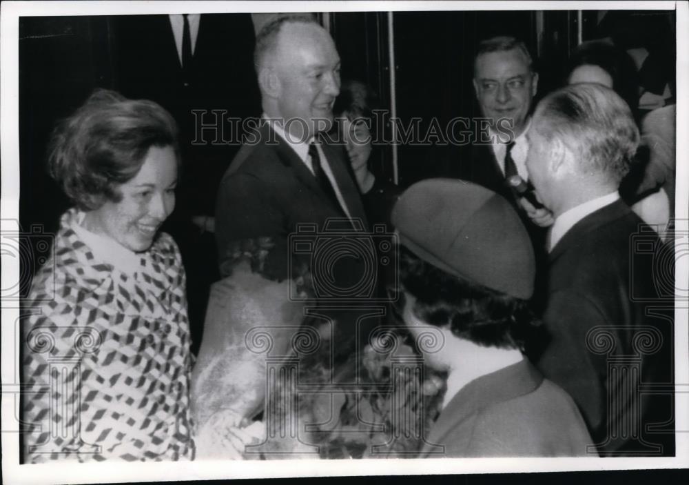 1969 Press Photo US Ambassador to Belgium John Eisenhower in Brussels - Historic Images