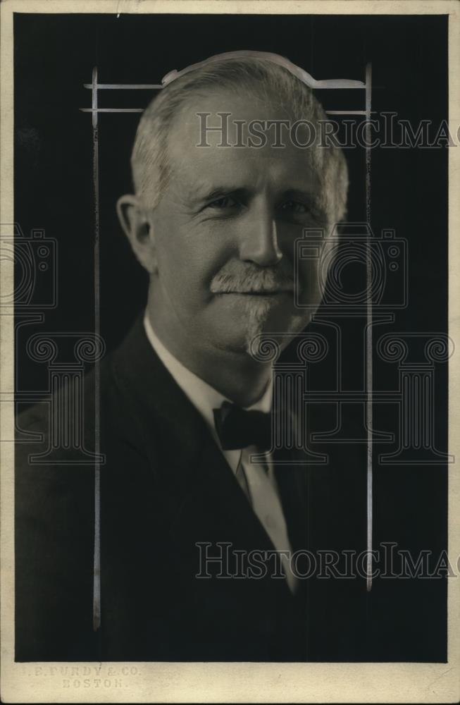 1930 Press Photo Roger W Babson Statistical Economist - Historic Images