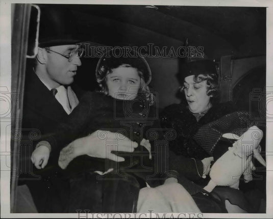 1938 Press Photo Wash DC James & Sara Roosevelt, Mrs AM Harrold - Historic Images