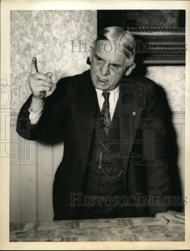 1935 Press Photo Dr. Jpseph A. Tremarsh Storekeeper New Hampshire - Historic Images