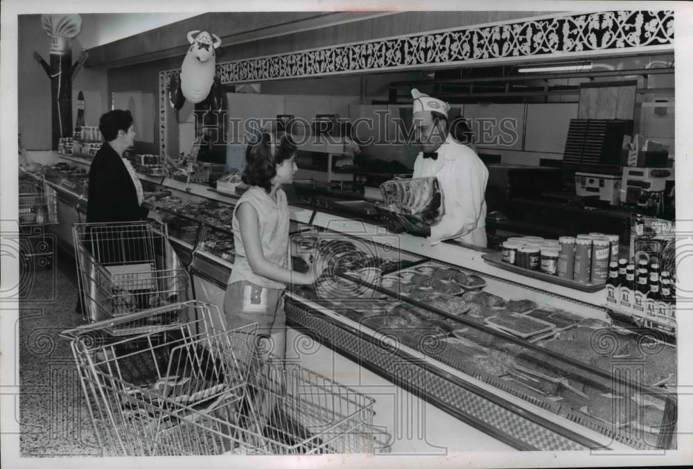 1954 Press Photo Pick N Pay - Historic Images