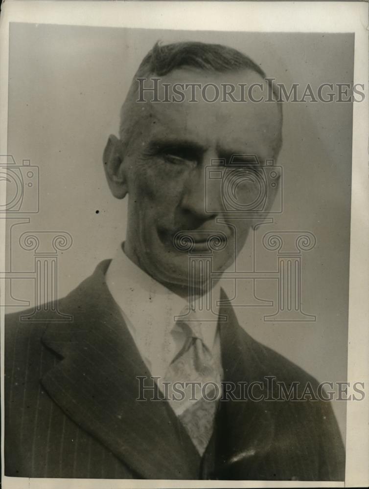 1927 Press Photo Thomas R Preston President of American Bankers Association - Historic Images