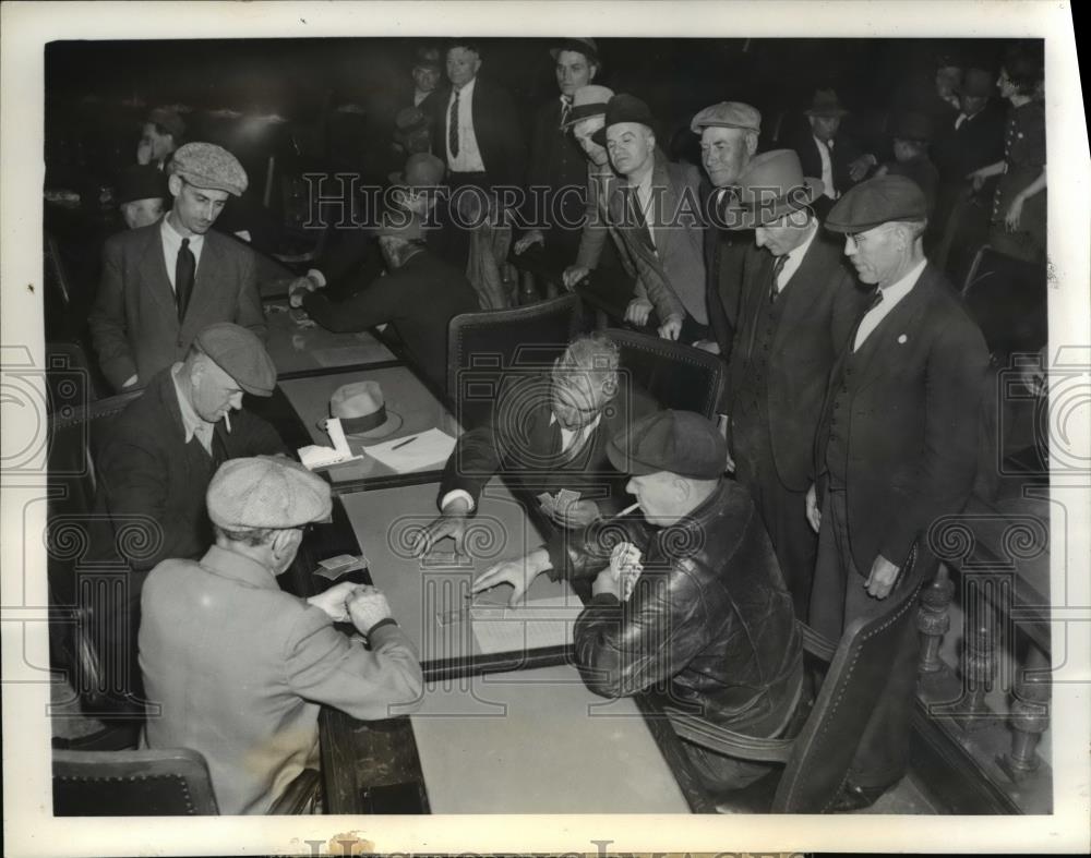 1938 Press Photo Cleveland Ohio Relief In Metropolitan Area Showing Their Plight - Historic Images