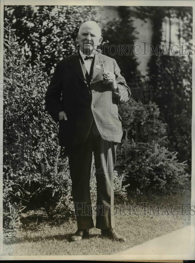 1929 Press Photo Dr. Carl Black elected new President of Western Surgical Assoc - Historic Images