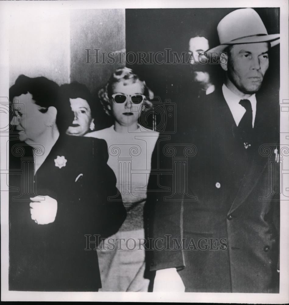 1953 Press Photo Mary Jean Parsons Sentenced 10 Years For Killing New Husband - Historic Images