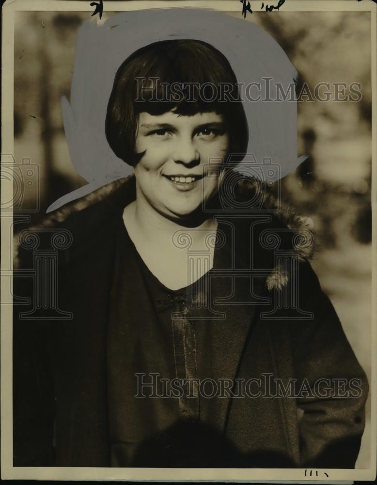 1926 Press Photo Miss Francis Iglehart Healthiest Girl in Washington DC - Historic Images