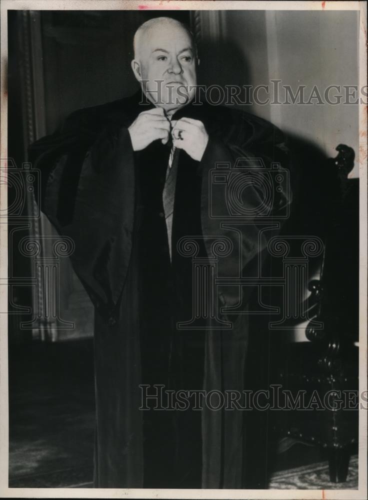 1947 Press Photo Cincinnati Mayor / Supreme Court Judge James Garfield Stewart - Historic Images