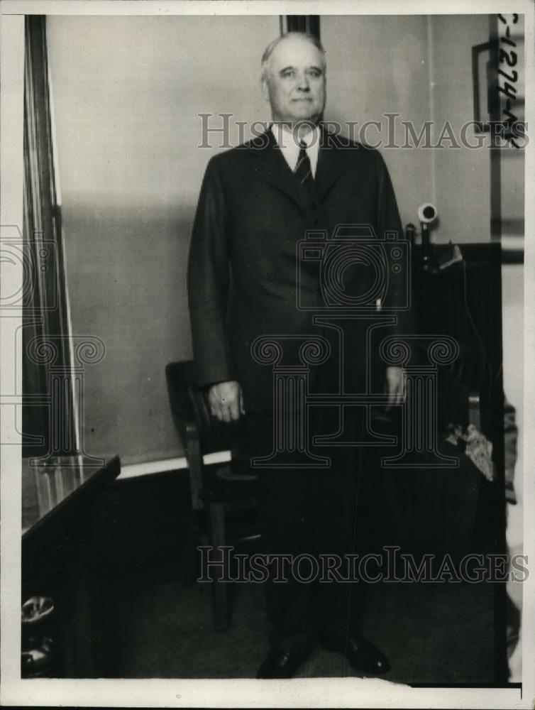 1929 Press Photo Ohio Supreme Court Judge James Garfield Stewart - Historic Images