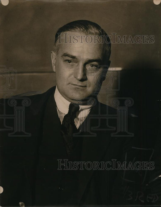 1920 Press Photo Attorney AA Cartwright for a case - Historic Images