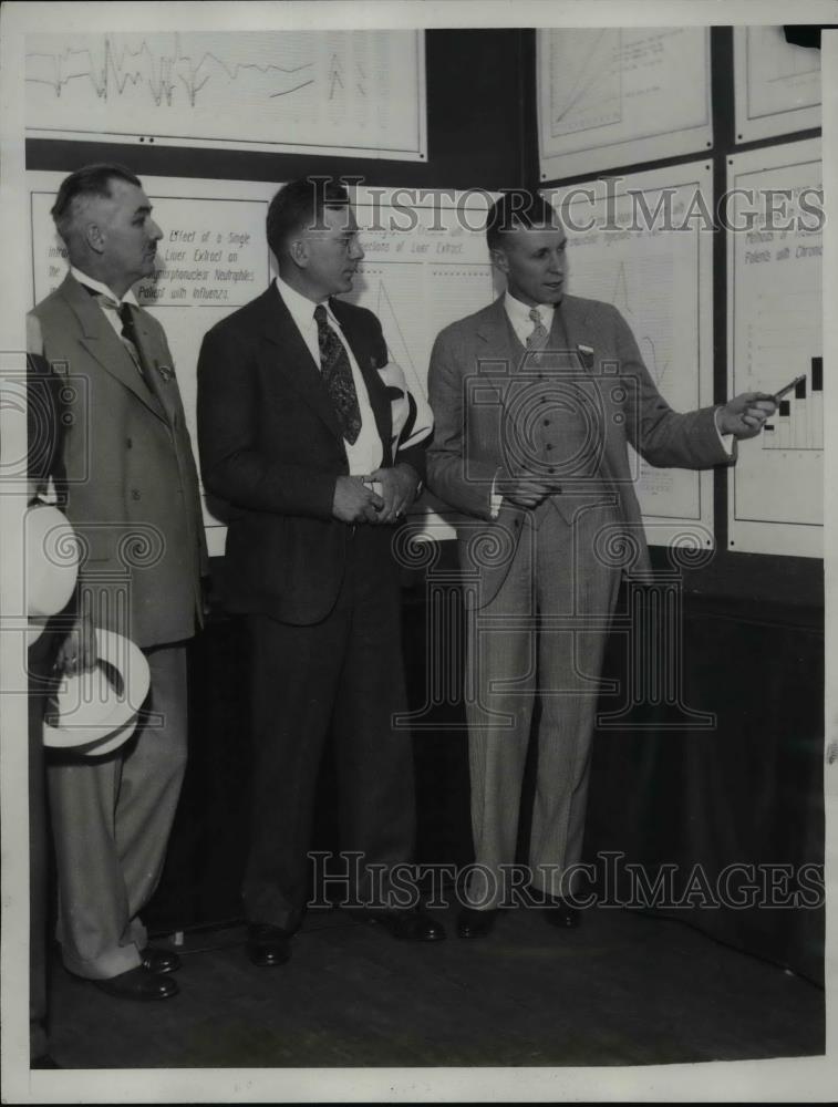 1934 Press Photo Dr. William Murphy at Convention - Historic Images