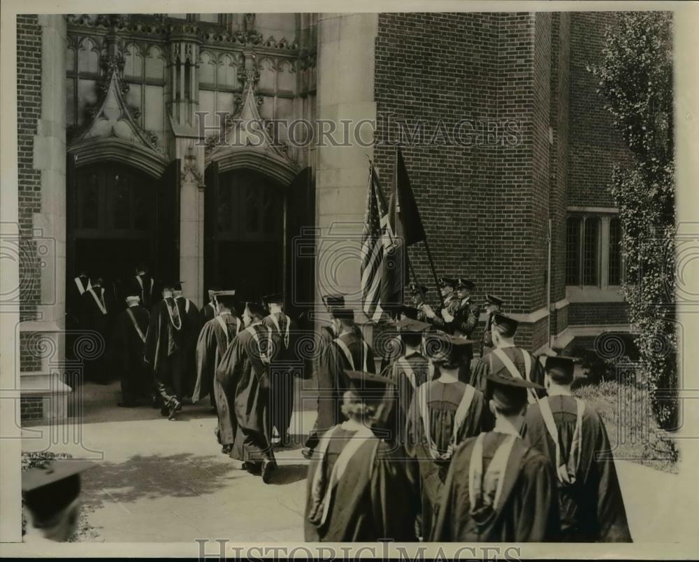 1933 Press Photo University of PA celebrates half a century in Dentistry. - Historic Images