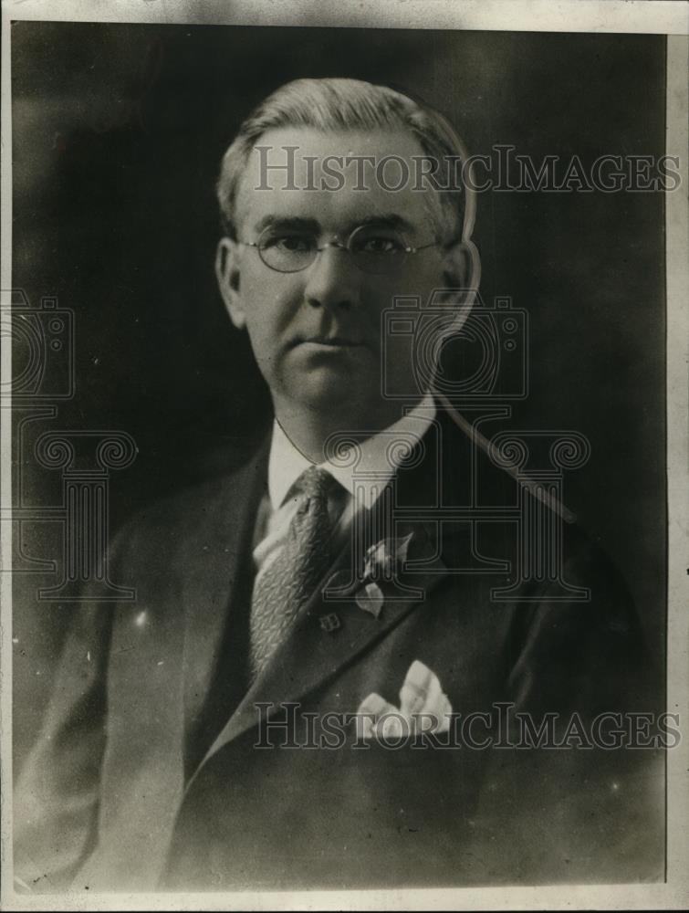 1928 Press Photo JE Pierce Editor and General Manager of Huntsville Daily Times - Historic Images