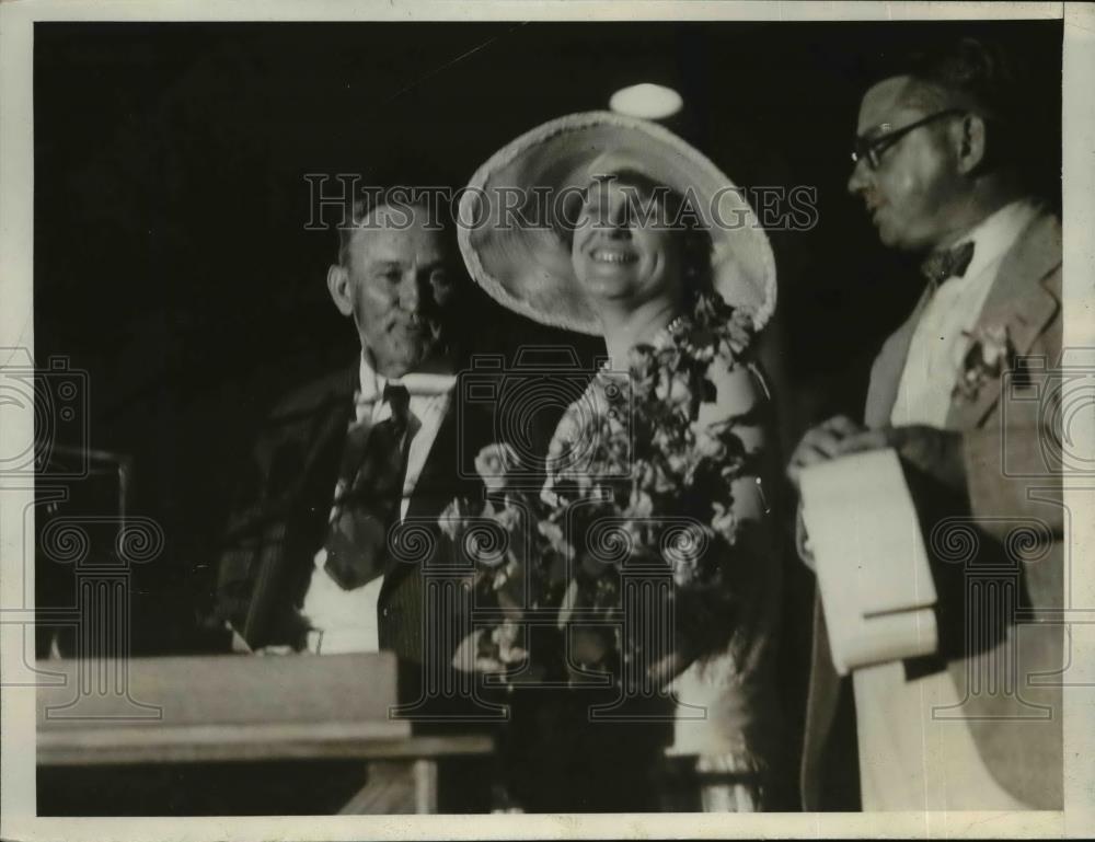 1928 Press Photo Mrs Nellie Ross, of Wyoming, Director of United States Mint - Historic Images