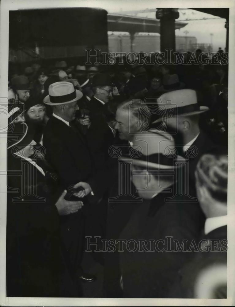 1932 Press Photo President Herbert Hoover. - Historic Images