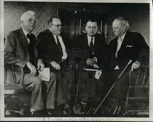 1933 Press Photo Defense Alienists during Sanity hearing at Florenze Arizona. - Historic Images