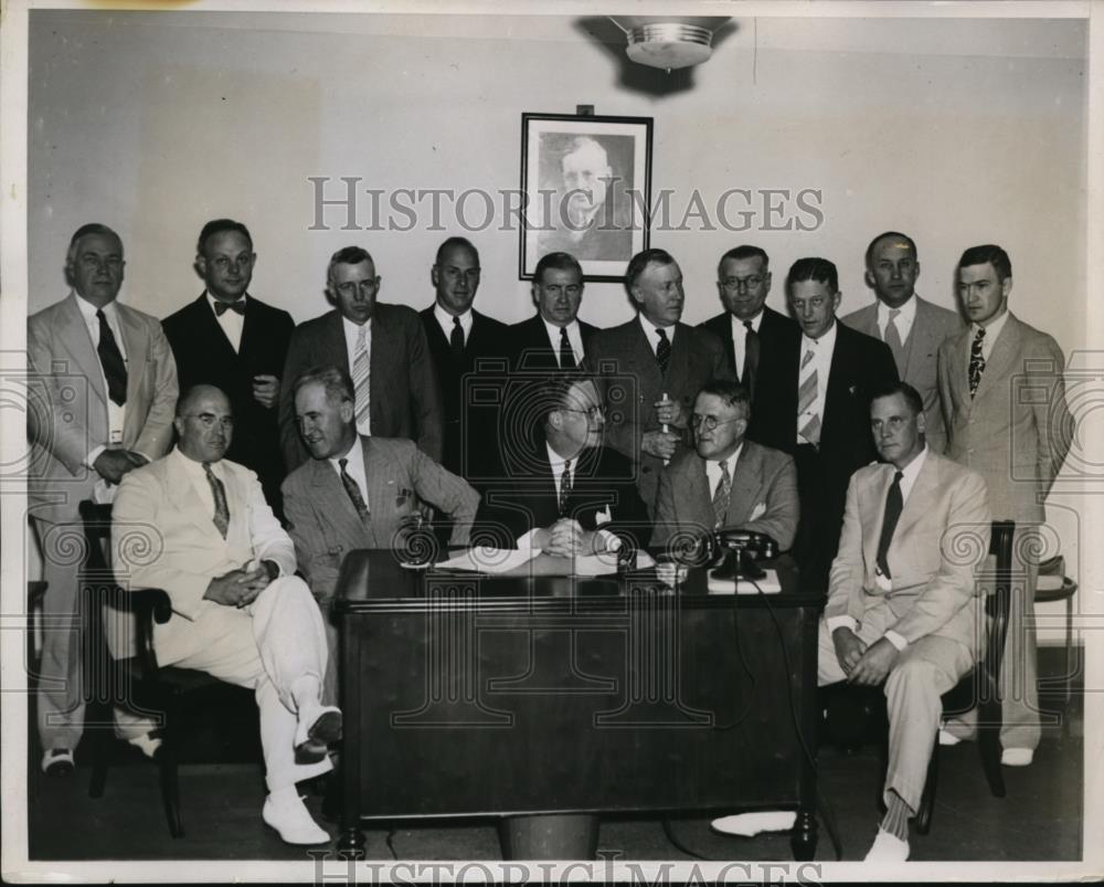 1937 Press Photo Twelve National Republican Committee met in Washington. - Historic Images