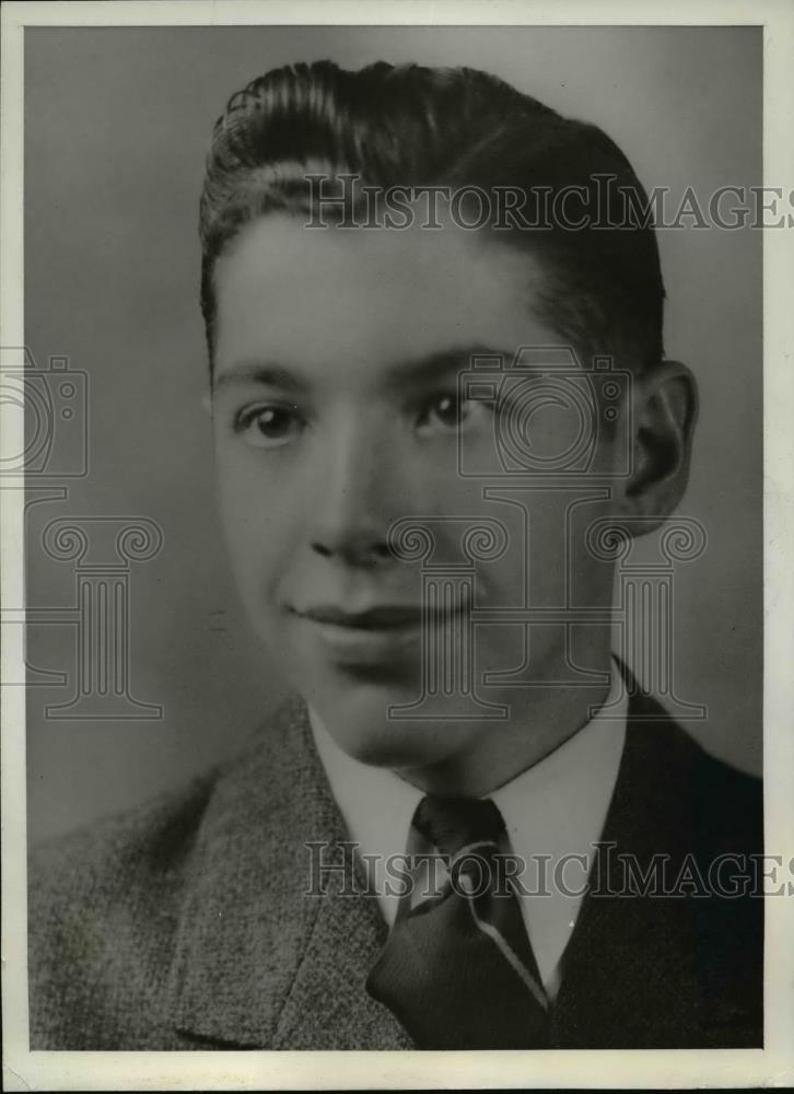 1940 Press Photo Hubert L. Spake Jr. found dead after Initiation in Campus. - Historic Images