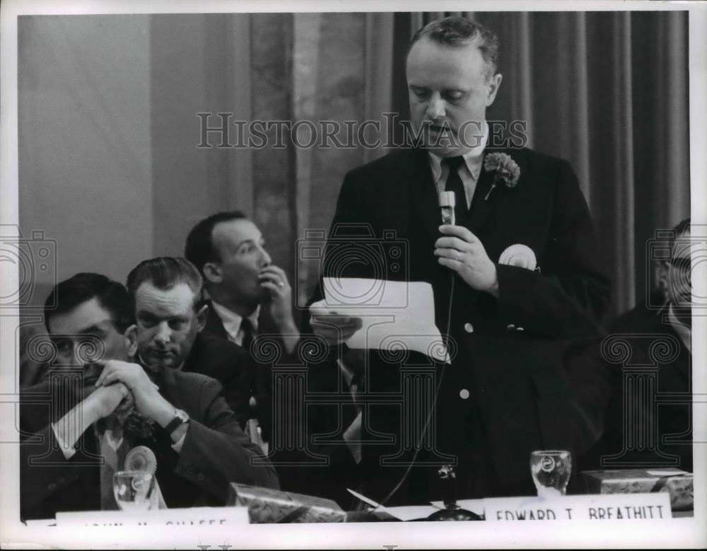 1964 Press Photo Gov. Breathitt Morning Session - nee73484 - Historic Images