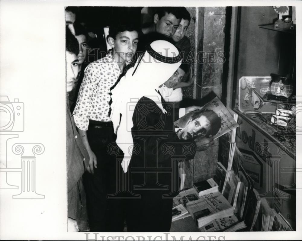 1968 Press Photo Robert Kennedy Assassin&#39;s Father Bishara Sirhan in Jordan - Historic Images