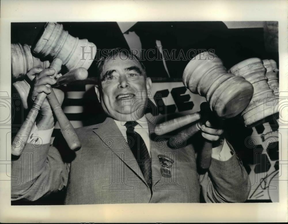 1936 Press Photo Joseph Martin, House Minority Leader Conference San Francisco - Historic Images