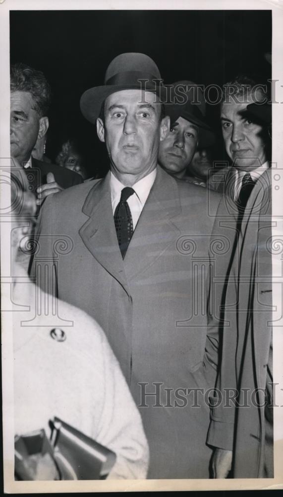 1952 Press Photo Governor of Illinois Adlai Stevenson Speaking in Cleveland - Historic Images